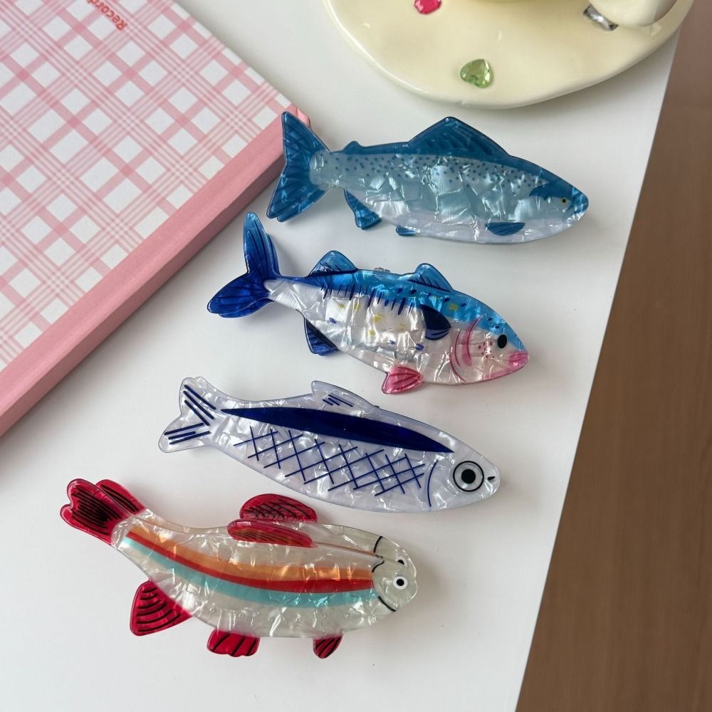 Lifestyle Of Korean - Pince à cheveux en PVC, motif