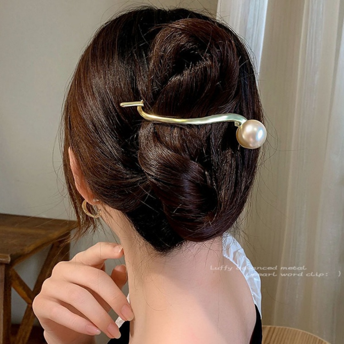 Pince à cheveux torsadée en pe - Lifestyle Of Korean avis et prix