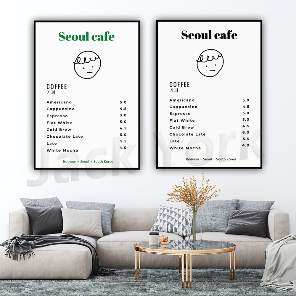 Seoul 73Print Wall Art Poster, - Korean Arts And Lifestyle avis et prix